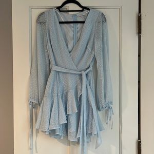 Hello molly baby blue dress